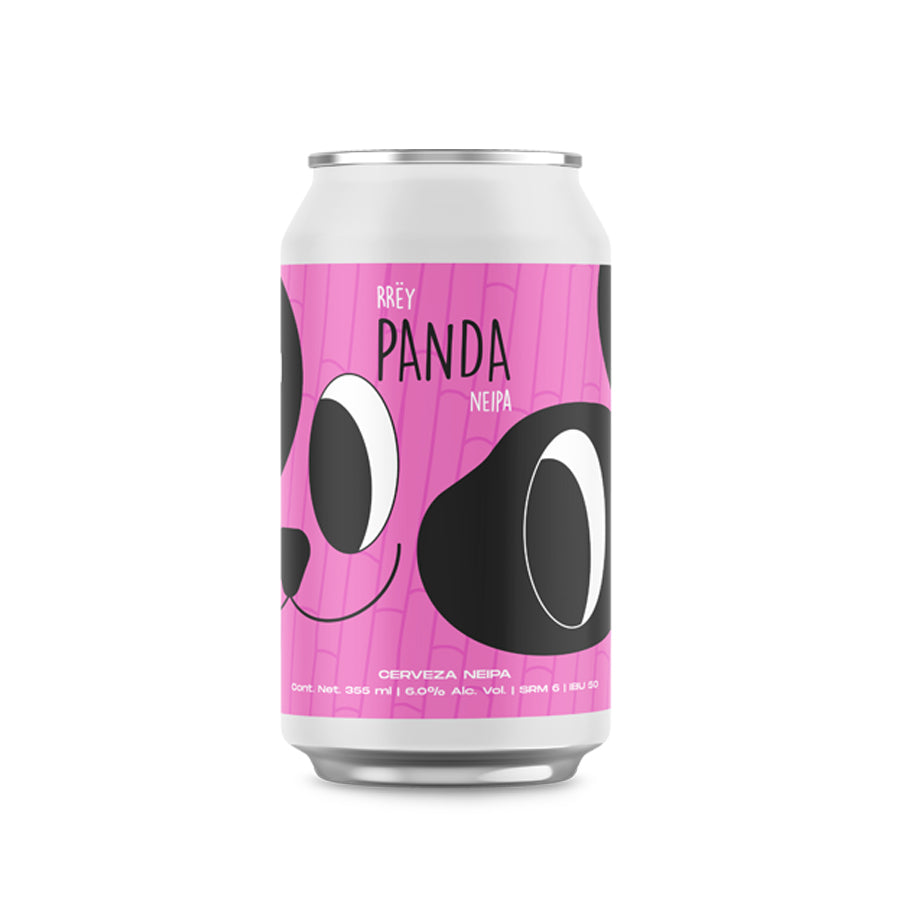 Rrëy Panda NEIPA caja con 24 latas de 355 ml