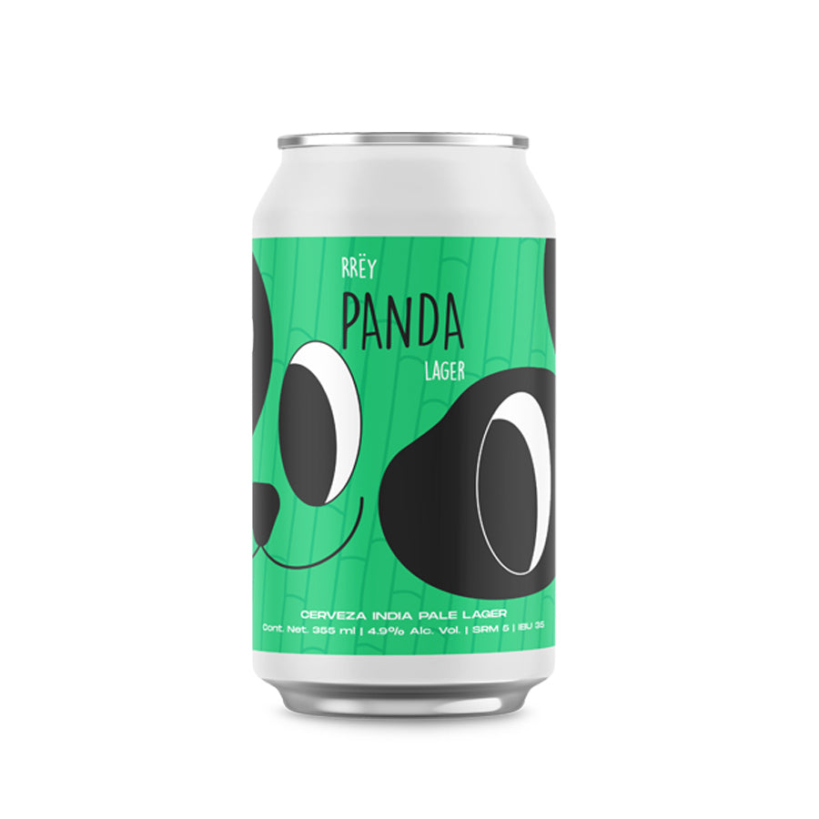 Rrëy Panda IPL caja con 24 latas de 355 ml